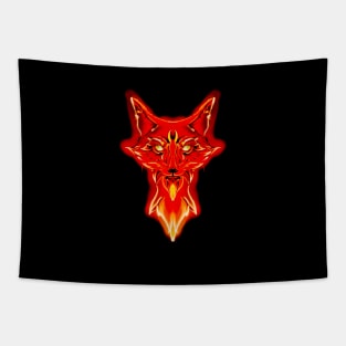 fire fox Tapestry