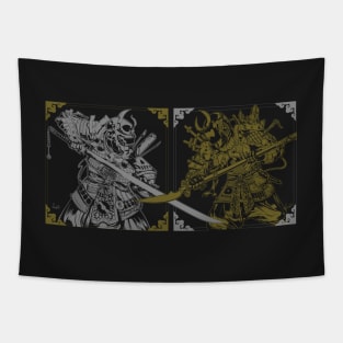 Samurai Punk Tapestry