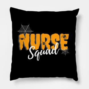 Nurse Squad Halloween Pillow