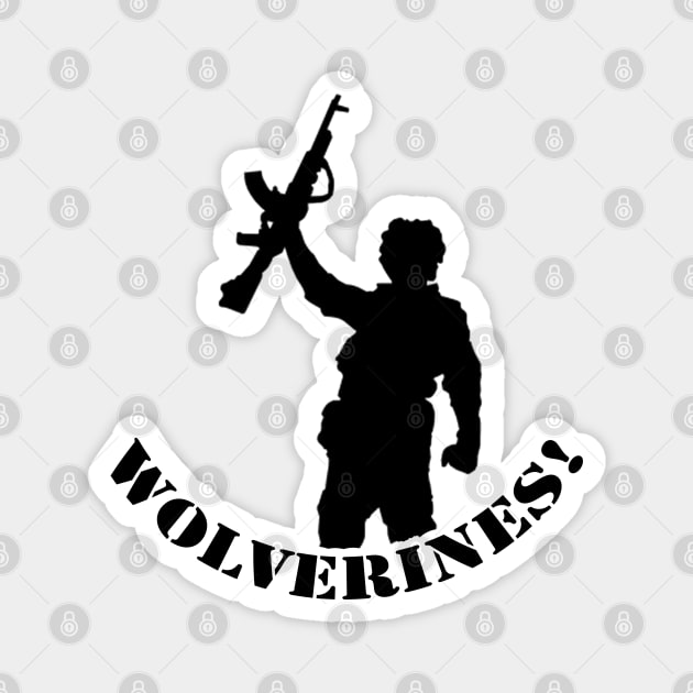 Wolverines! Magnet by HellraiserDesigns