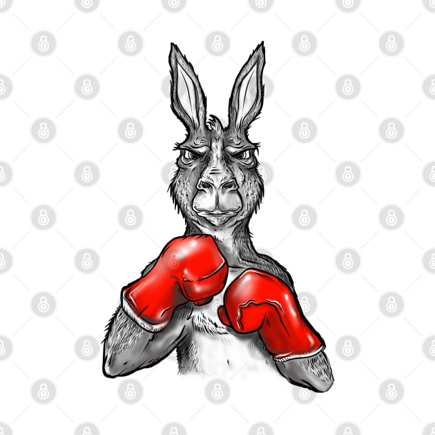 Boxing Kangaroo Roger by FerMinem