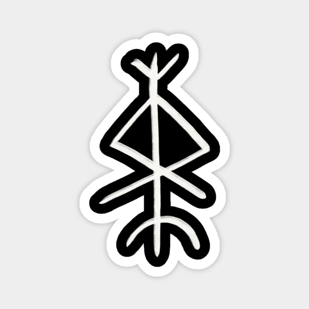 Nordic heritage sigil Magnet by Autistique