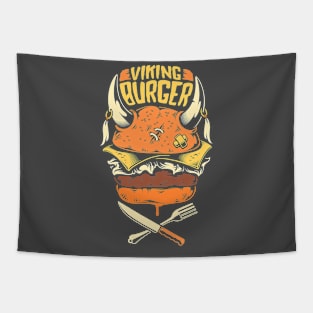 Viking Burger Tapestry