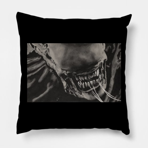 Alien covenant Pillow by Kozna_art