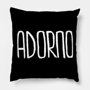 Philosophy, Adorno Pillow