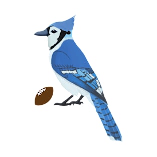 Football Blue Jay T-Shirt