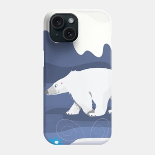 Cute Cartoon Polar Bear Phone Case