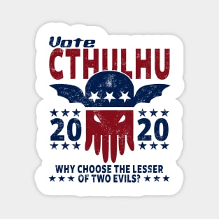 VOTE CTHULHU 2020 - CTHULHU AND LOVECRAFT Magnet