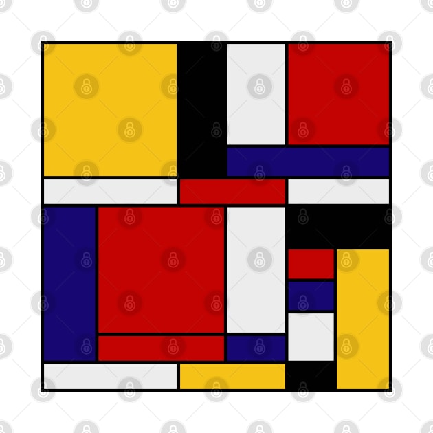 Mondrian De Stijl by Tārā Design Studio