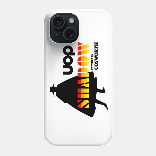 Shadow F1 Team Motorsport Art Phone Case by San Studios Company