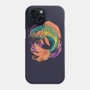 Green Exotic Fish Phone Case