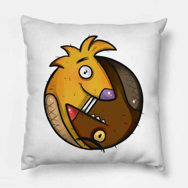 The Angry Beavers Pillow by Biscuit