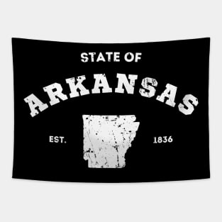 State Of Arkansas USA Vintage College Tapestry