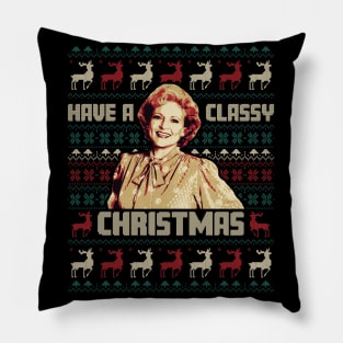 Have A Classy Christmas Pillow