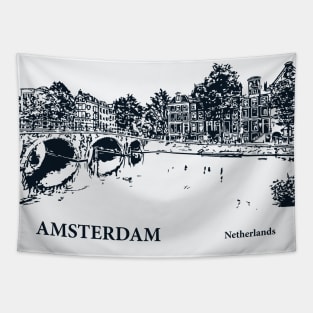 Amsterdam - Netherlands Tapestry