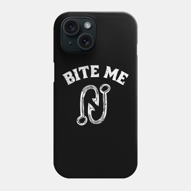 Bite Me Fishing Phone Case by sunima