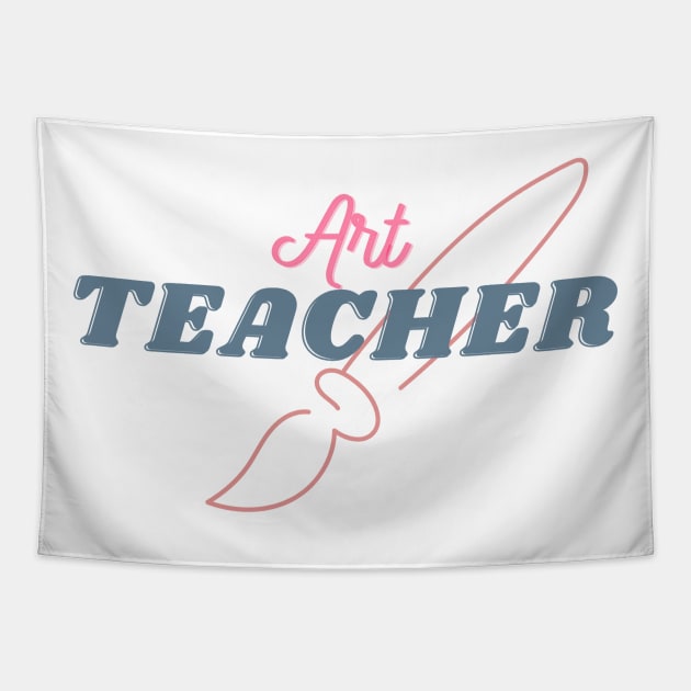 Art teacher T-Shirt, Hoodie, Apparel, Mug, Sticker, Gift design Tapestry by SimpliciTShirt