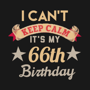 66th birthday gift T-Shirt