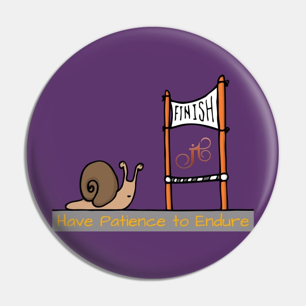 Finish Line Pin by LibrosBOOKtique