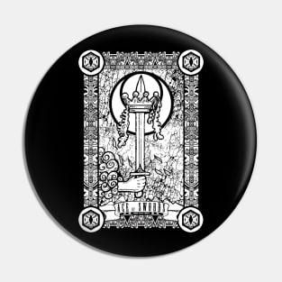 The Ace of Swords Tarot Pin