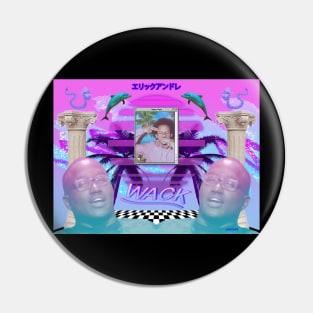 Eric Andre Show Vaporwave Alternate Pin