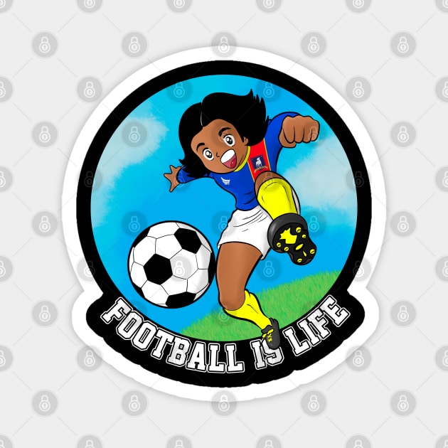 Football is life Magnet by MarianoSan