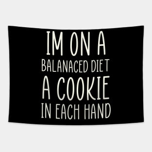Diet Meme Sarcastic Weightloss Fasting Gym Workout Fitness Tapestry