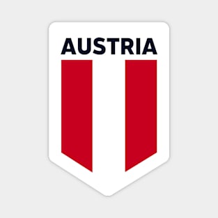 Austria Flag Emblem Magnet