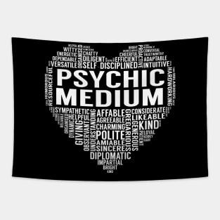 Psychic Medium Heart Tapestry