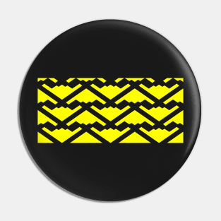 Northrop Grumman B-2 Spirit - Yellow Pattern Design Pin