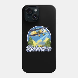 Delaware USA travel logo Phone Case