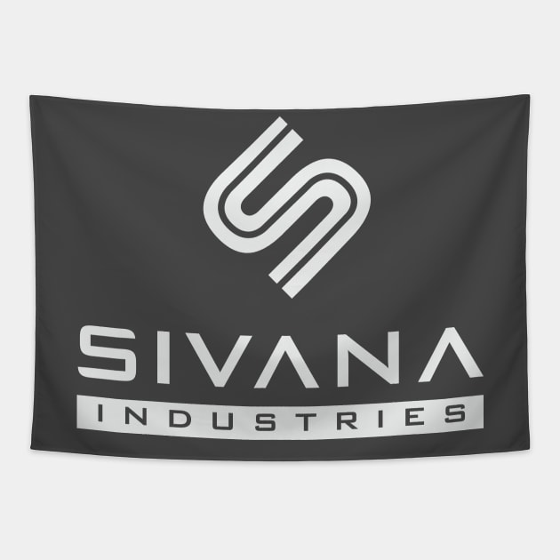 Sivana Industries Tapestry by MindsparkCreative