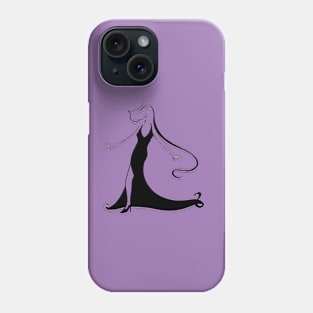 She was a long cool woman Phone Case