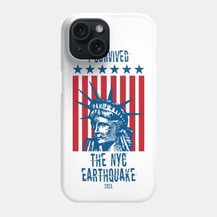 I Survived The NYC Earthquake Phone Case