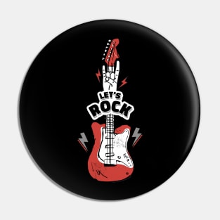 Let's Rock Pin