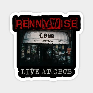 pennywise live at cbgb Magnet