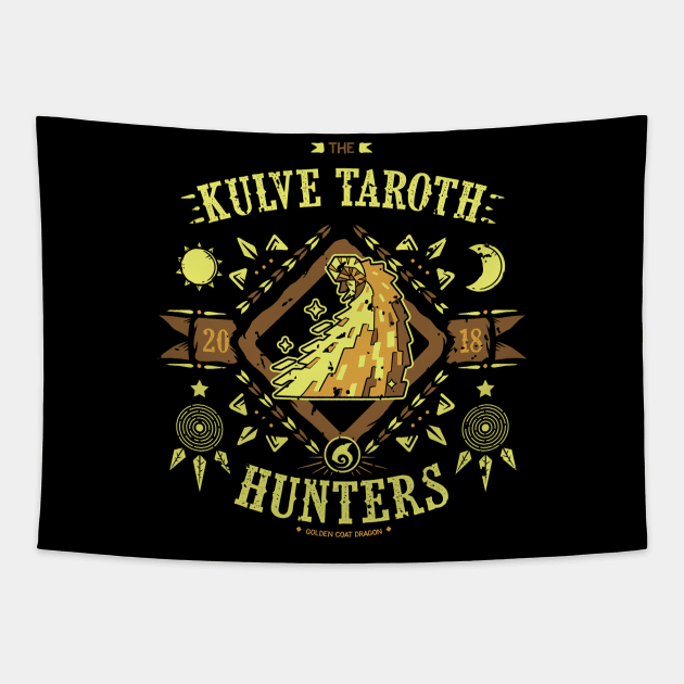 Kulve Taroth Hunters Tapestry by Soulkr