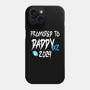 Soon To Be Daddy Promoted To Daddy Est 2024 Phone Case