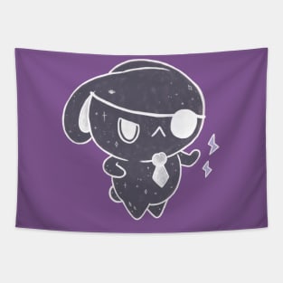 Galaxy angry bunny - Kawaii aesthetic Tapestry