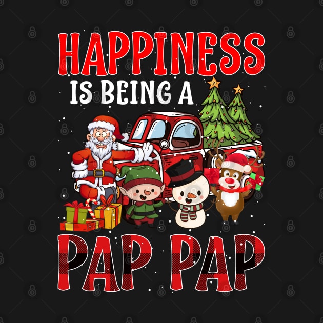 Happiness Is Being A Pap Pap Christmas by intelus