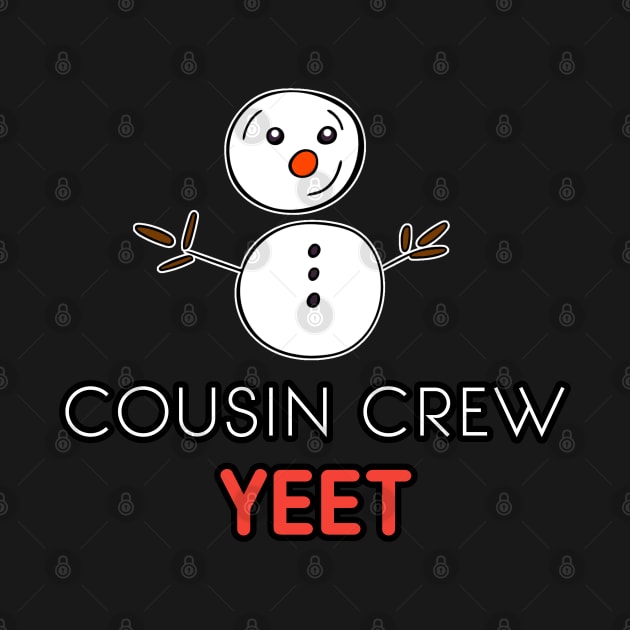 Cousin Crew Yeet Snowman by MaystarUniverse