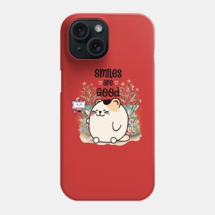 Smile qre good Phone Case