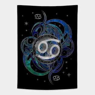 Cancer Zodiac Sign Water element Tapestry