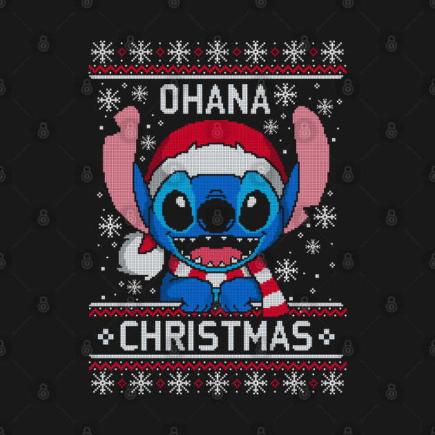 Disover Ohana Christmas ugly sweater - Lilo And Stitch - T-Shirt