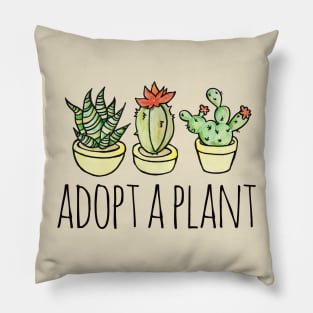 Adopt a Plant Pillow