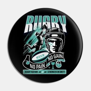 Rugby lover Pin