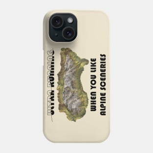 Ultra running trail Phone Case