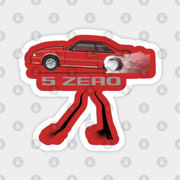 Multi-Color Body Option Apparel 5.ZERO Magnet by JRCustoms44