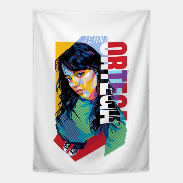 Jenna Wednesday Ortega Tapestry by Laksana Ardie Store