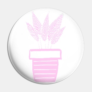 Plant1 Pink - Pocket Size Image Pin